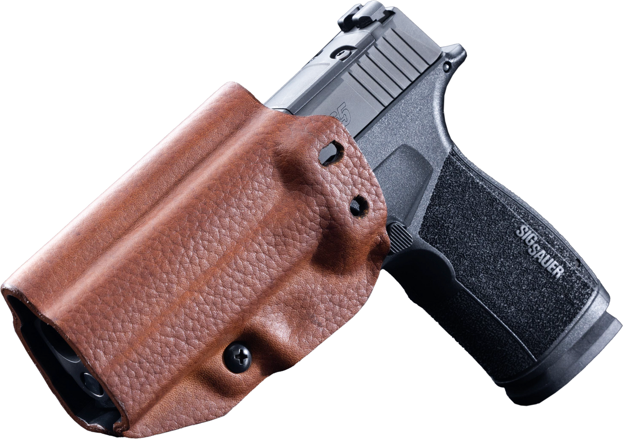 Sig Sauer P365-XMACRO Brown Leather Hybrid AIWB
