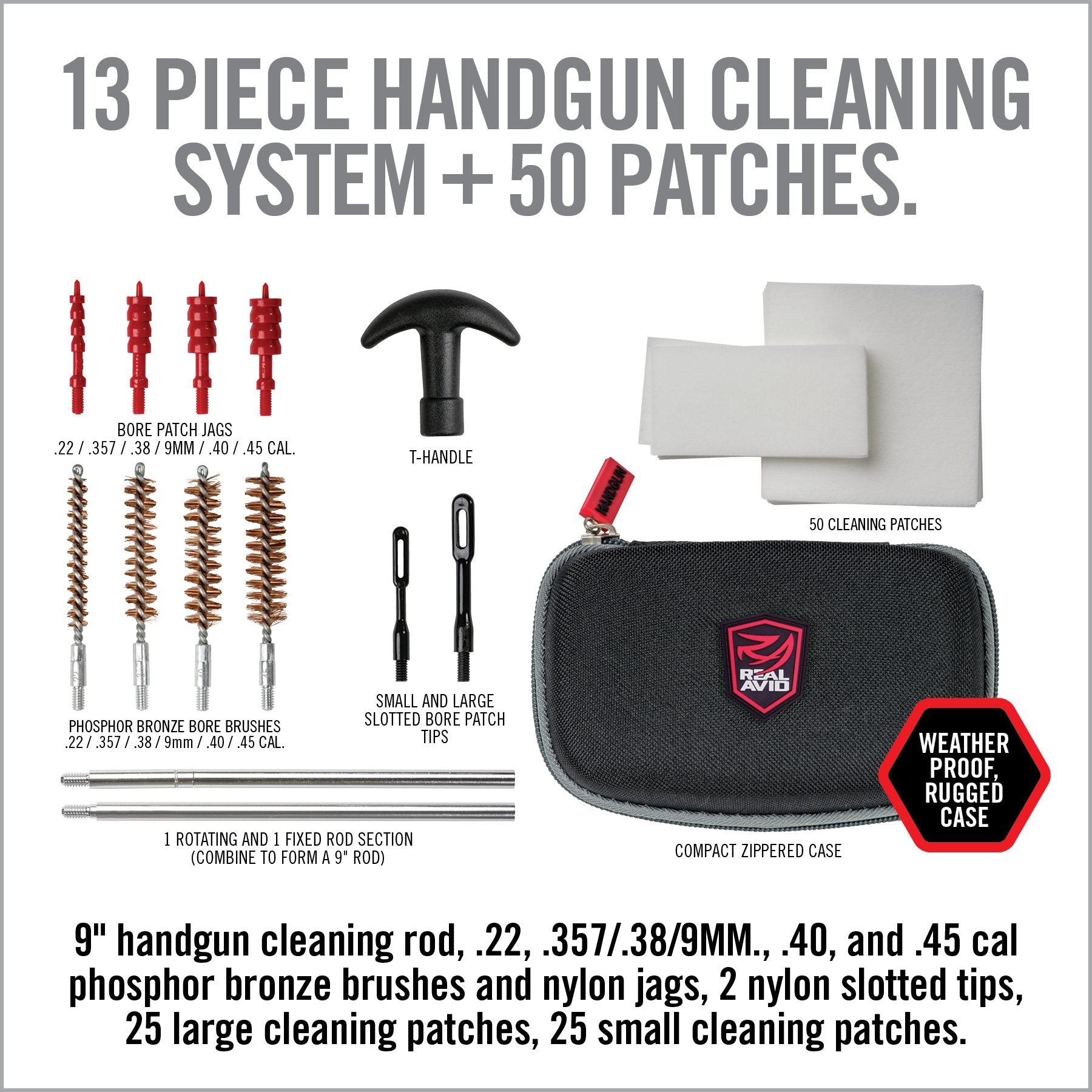4 Image for Gun Boss® - Handgun Cleaning Kit-Real Avid