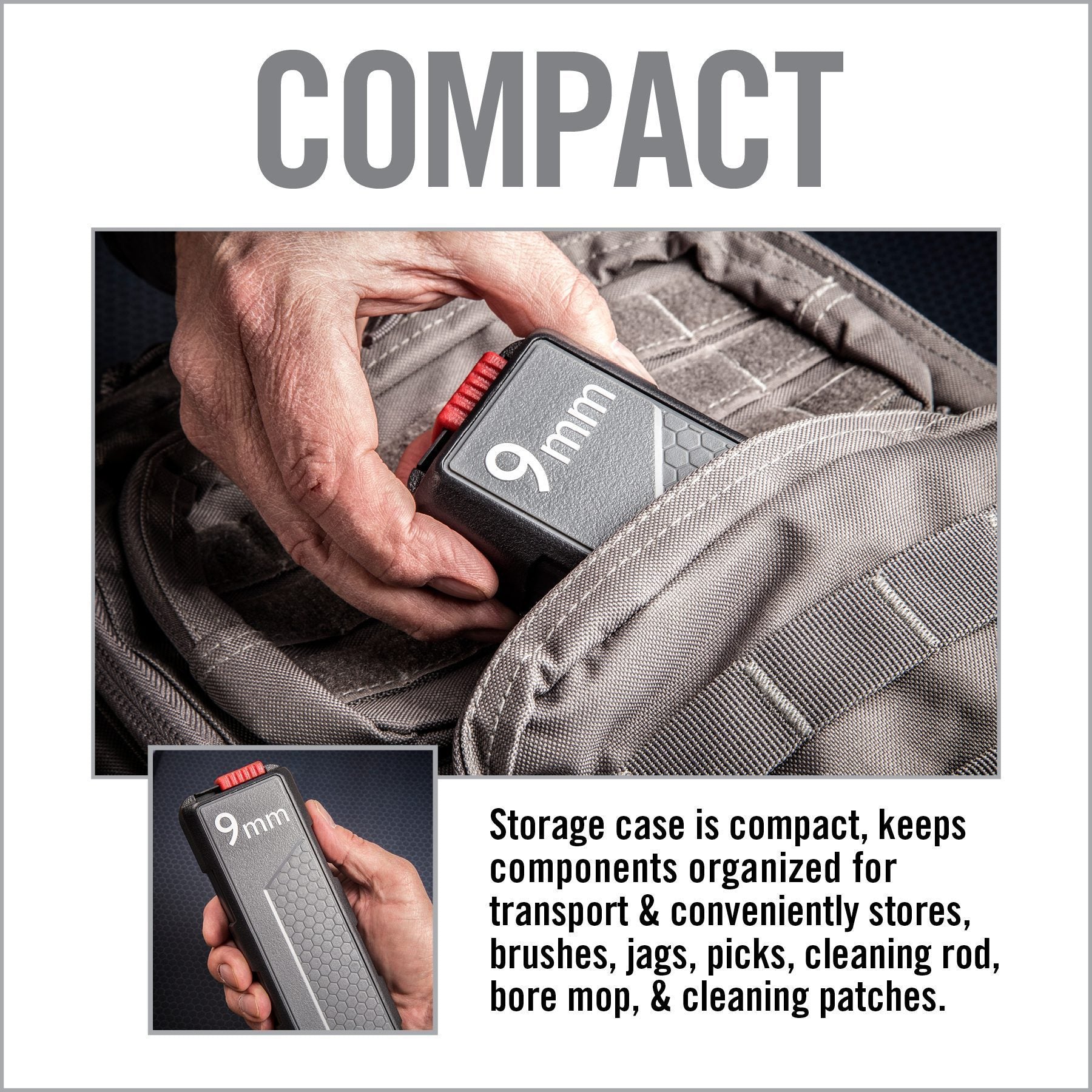 5th Image for Prime-9™ 9mm Handgun Cleaning Kit - Real Avid