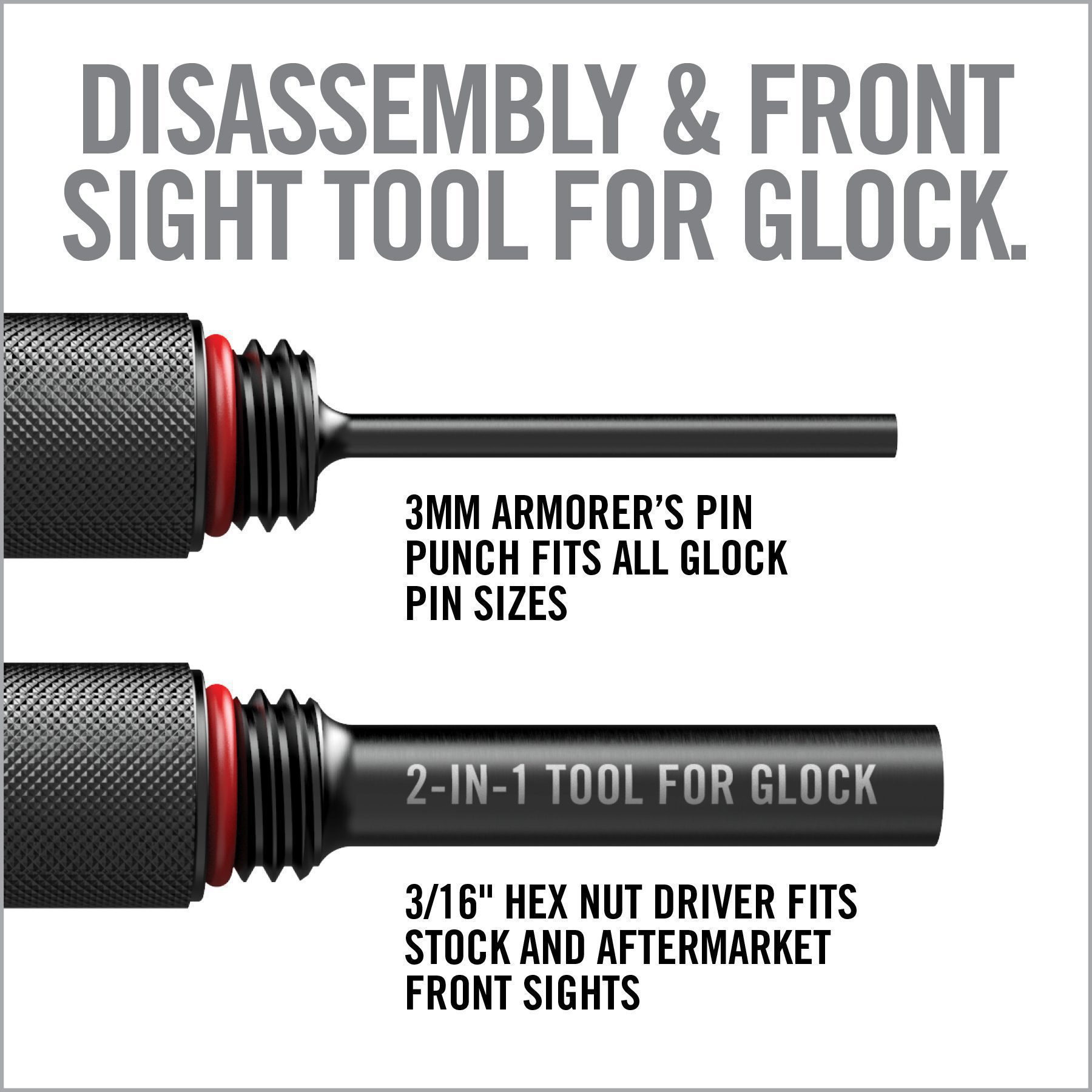 4th Image for 2-in-1 Tool™ for Glock* - Real Avid