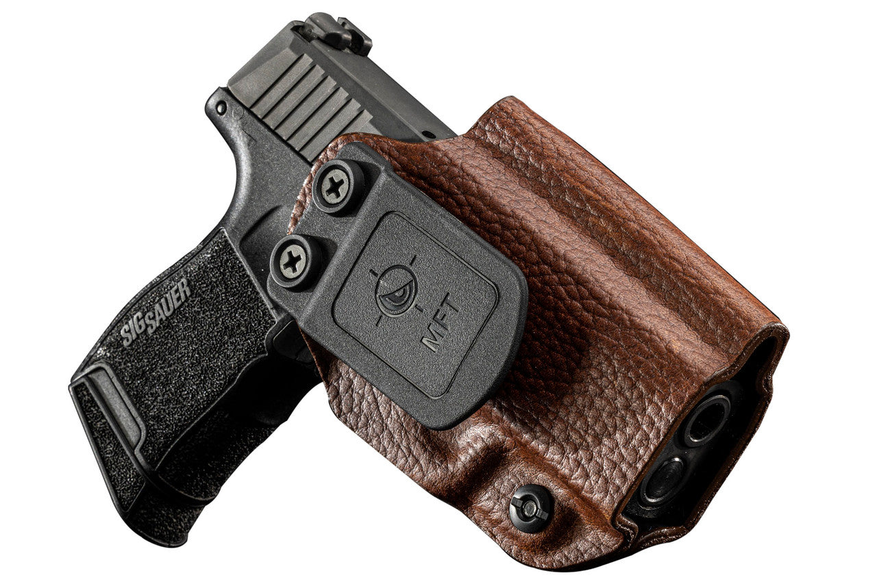 Sig Sauer P365, P365X Brown Leather Hybrid AIWB