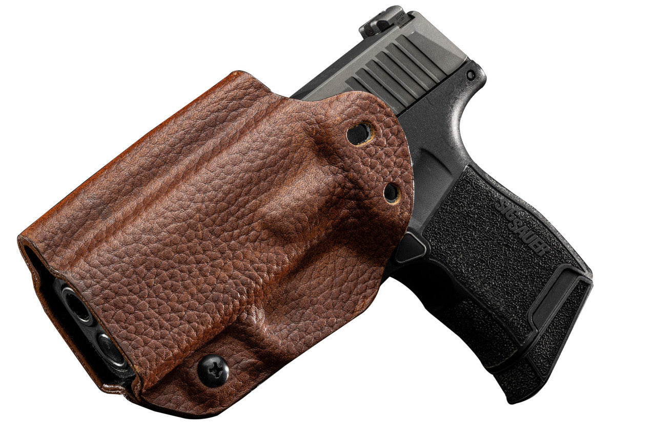 Sig Sauer P365, P365X Brown Leather Hybrid AIWB