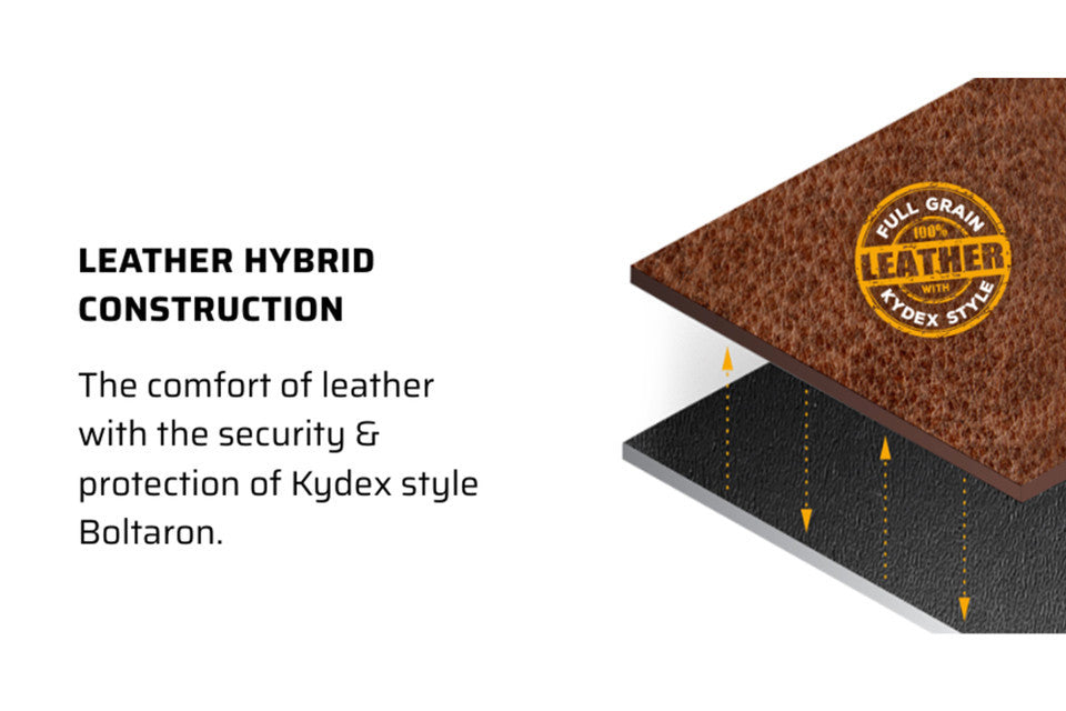 Sig Sauer P365-XMACRO Brown Leather Hybrid AIWB