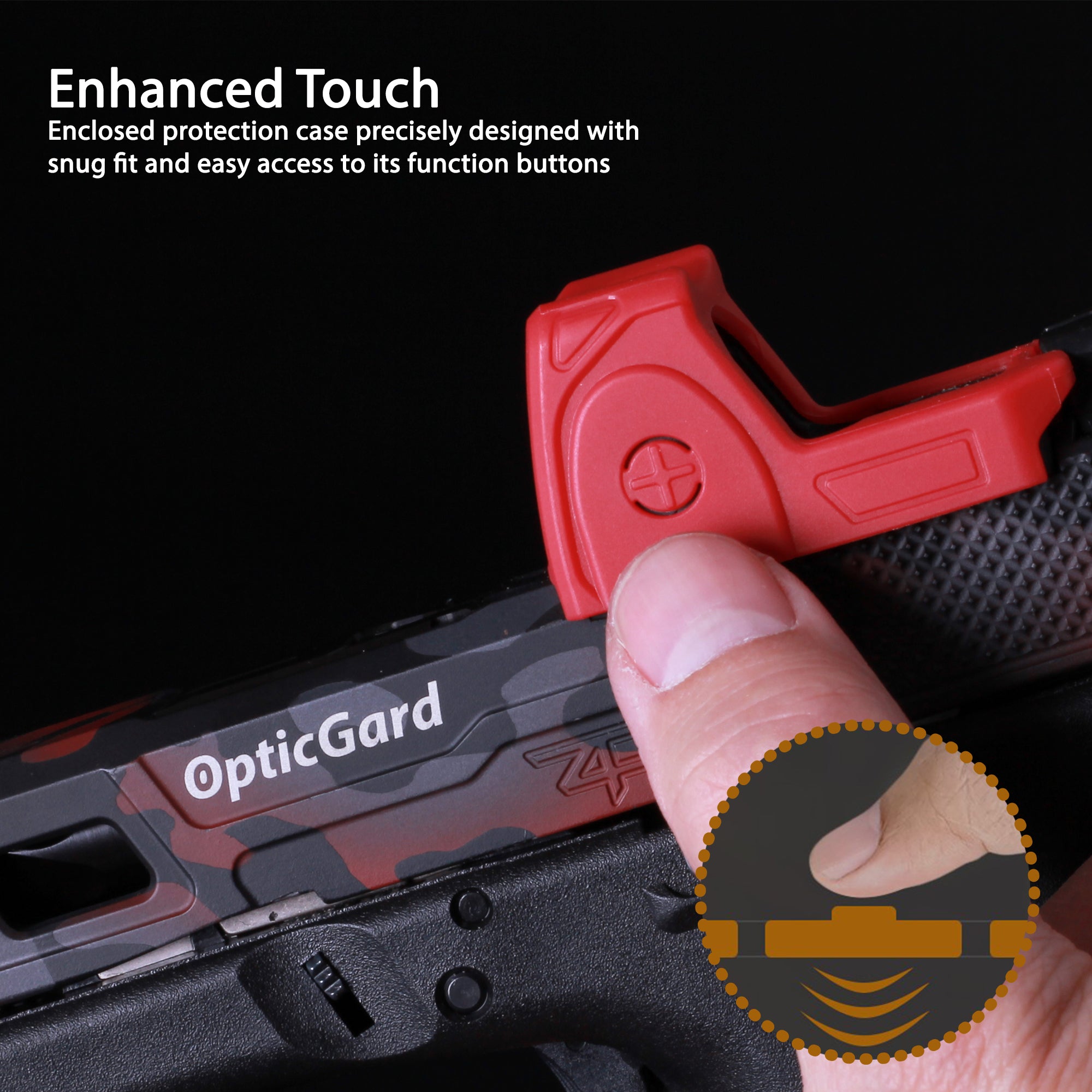 OpticGard Scope Cover for Trijicon® RMR [ads-hide]
