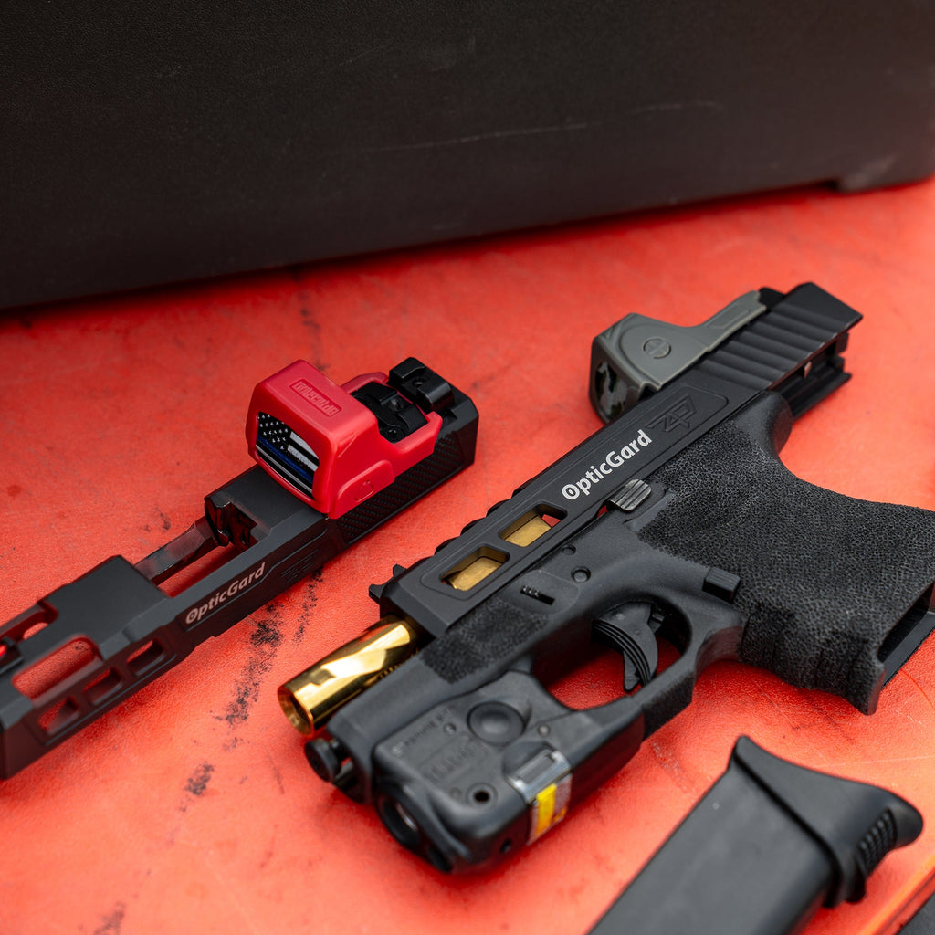 OpticGard Scope Cover for Trijicon® RMRcc Gunmetal Gray Cover [ads-hide]