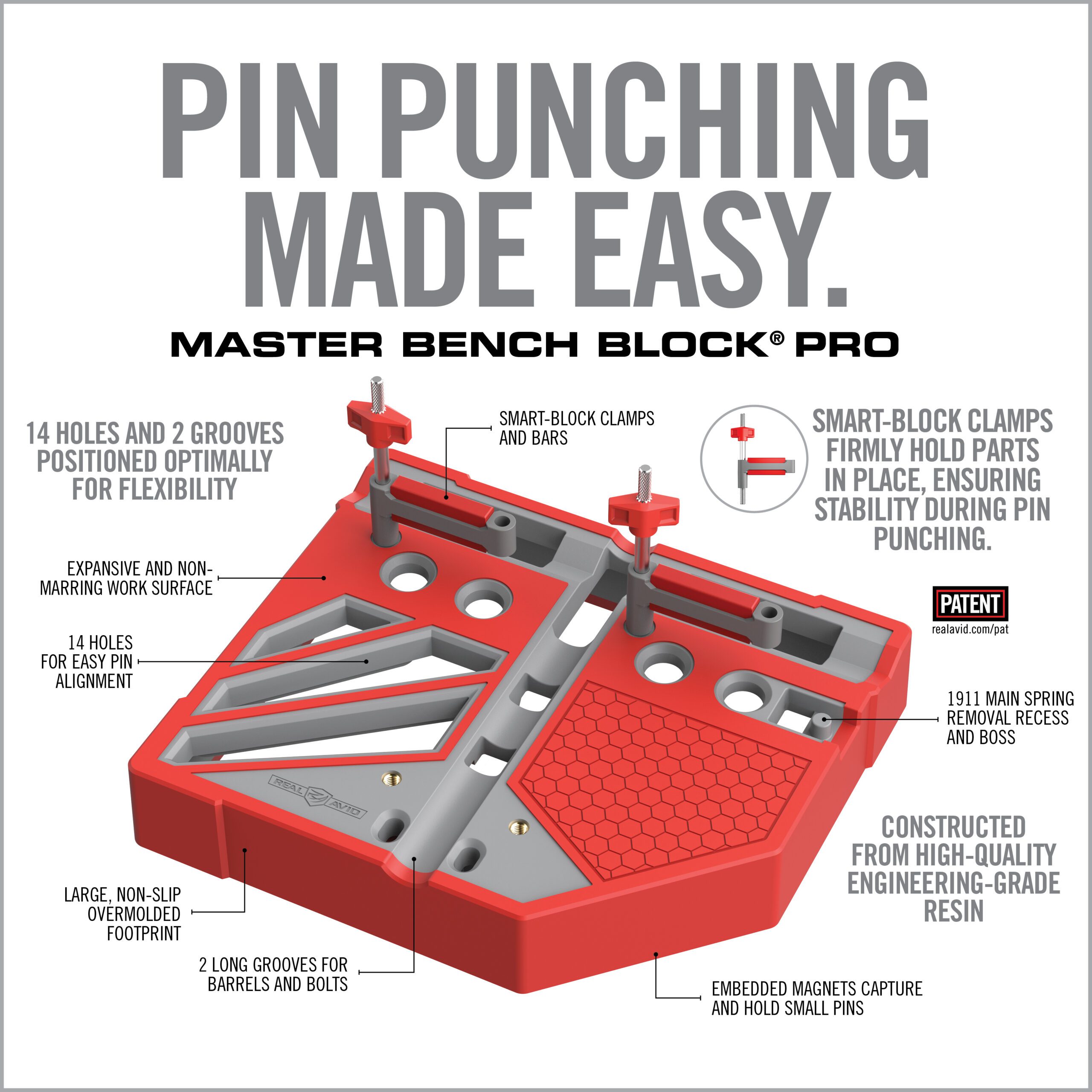 3rd Image for Master Bench Block® Pro - Real Avid