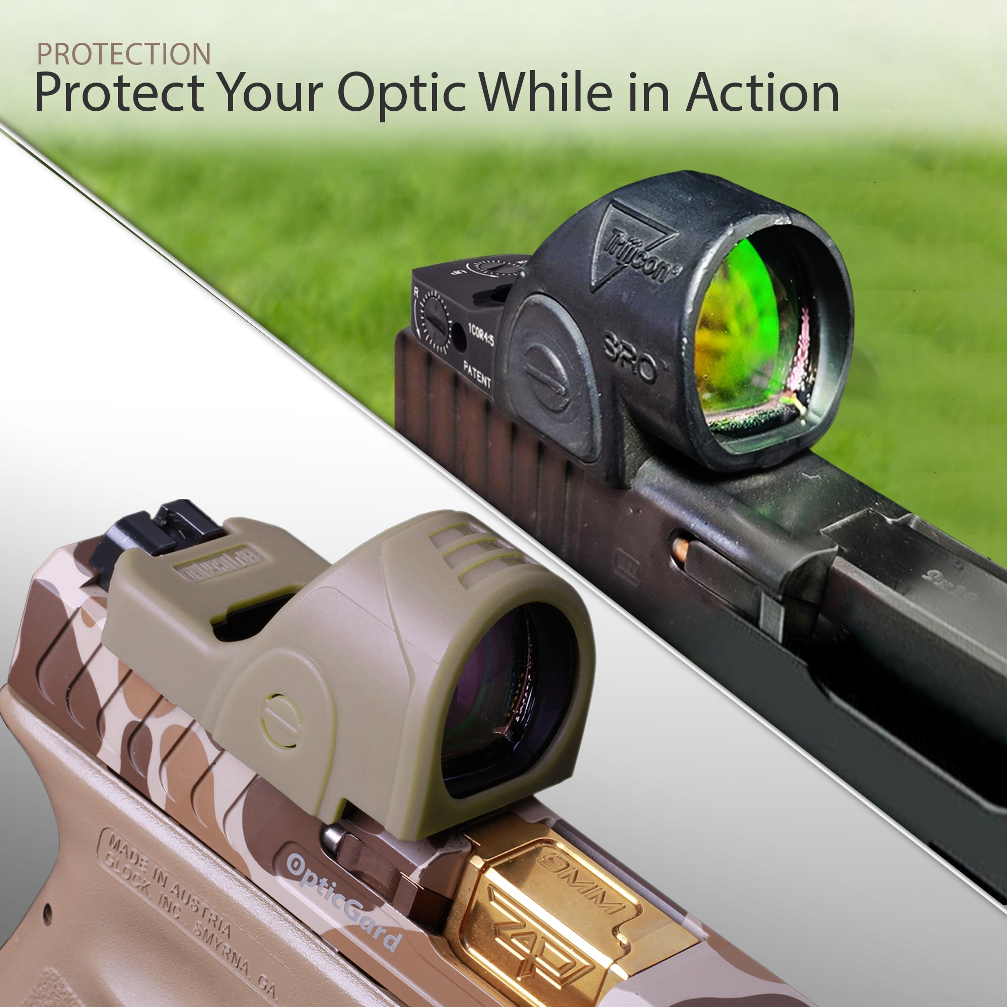 OpticGard Scope Cover for Trijicon® SRO  [ads-hide]