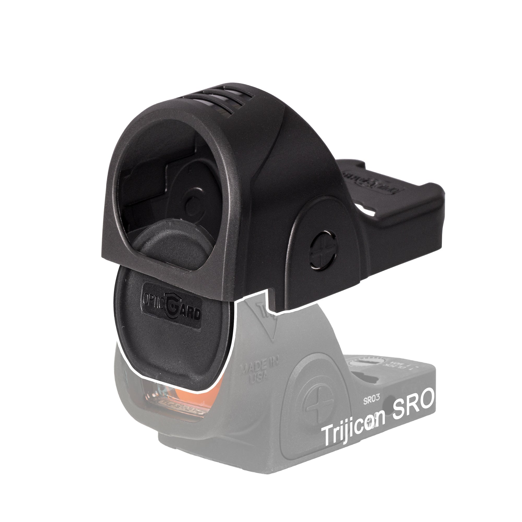 OpticGard Scope Cover for Trijicon® SRO Black